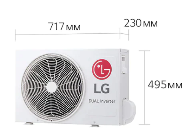 фото Техносинтез кондиционер lg procool dual inverter