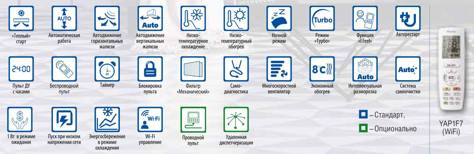 фото Техносинтез кондиционер gree pular inverter r32 (глянцевая панель)