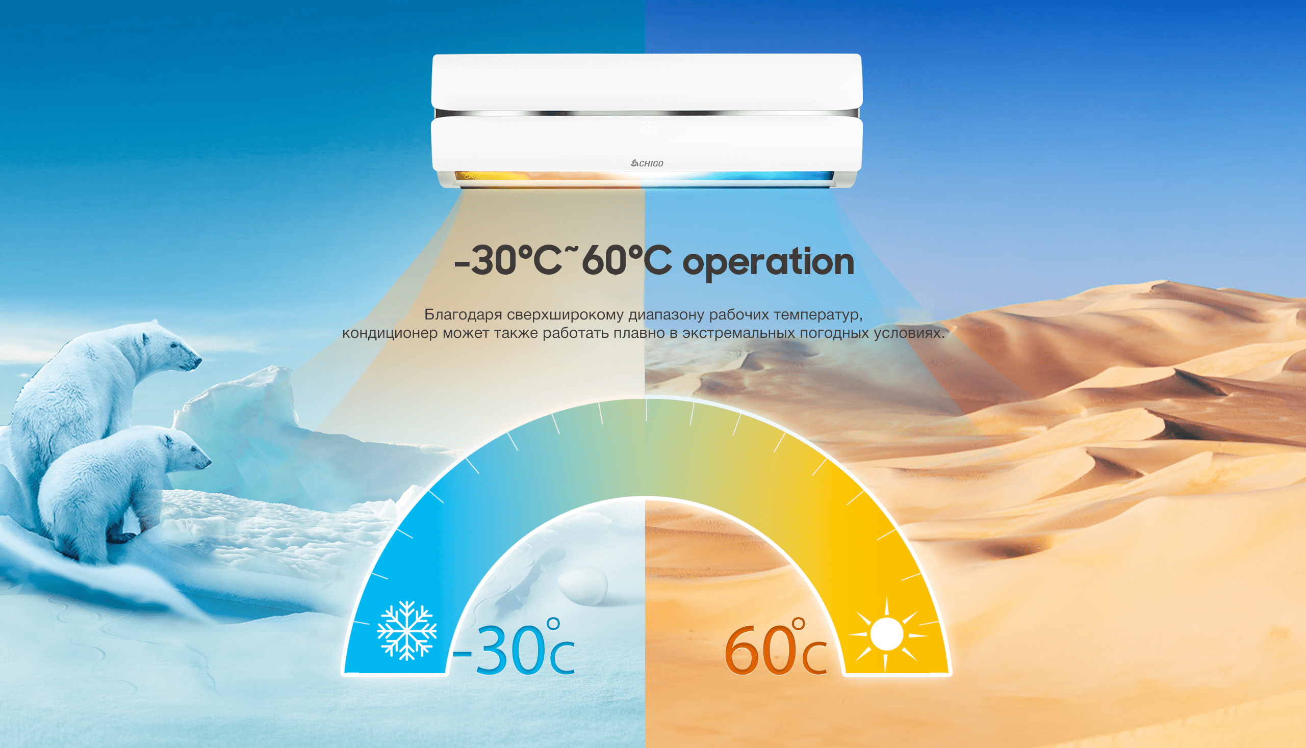 фото Техносинтез кондиционер chigo moon inverter