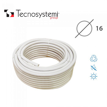 фото Техносинтез дренажная трубка для короба или штрабы tecnosystemi